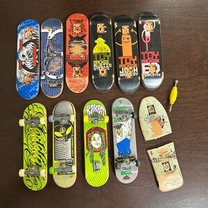 Tech Deck old vintage Fingerboards Set with tool